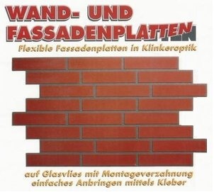 Produktbild von Fassadenbekleidung Ruber Klinker EasyStone